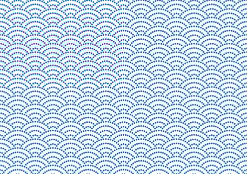 Japanese traditional, seamless pattern. vector