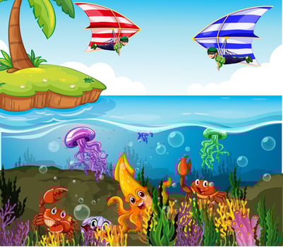 Ocean vector