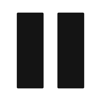 Pause Vector Icon