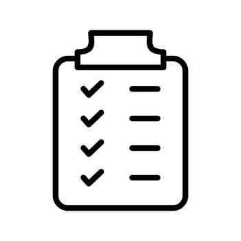 Planning Vector Icon