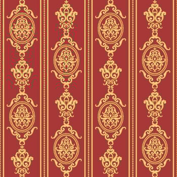 Gold and red texture pattern vector