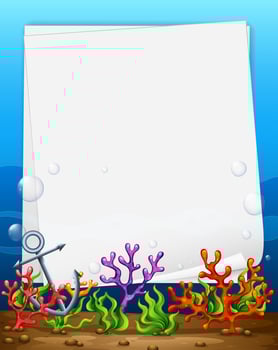 Banner and reef vector