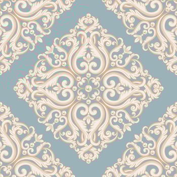Blue and beige pastel texture with pearls vector