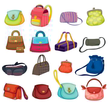 Bags series vector