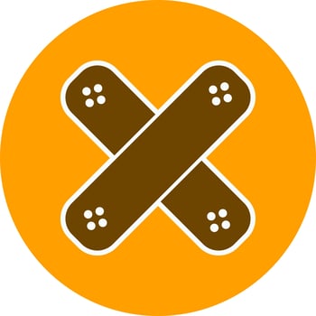 Vector Band Aid Icon