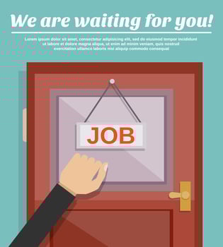 Job Search Concept vector