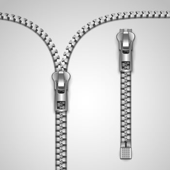 zipper vector