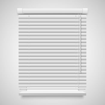 closed shutter vector