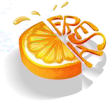 Orange vector