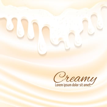 Milk splashes background vector