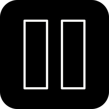 Pause Vector Icon