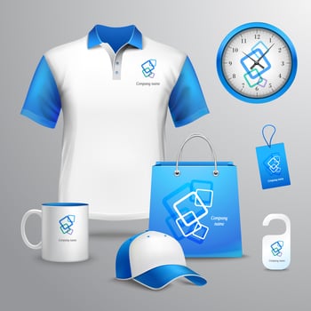 Corporate identity template vector