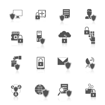 Information Security Icon vector