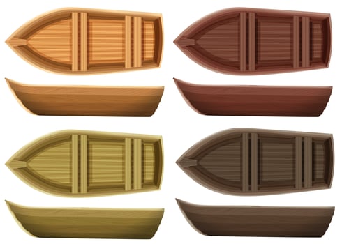 Boats vector