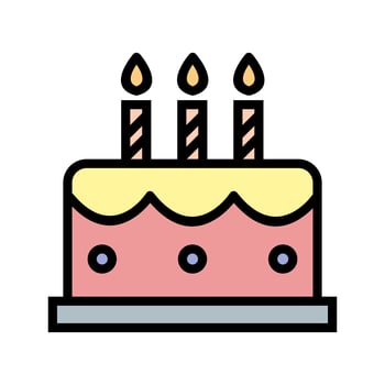Vector Cake Icon