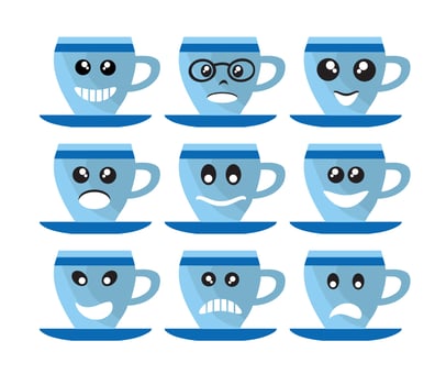 Emoji emoticon expression icons  vector