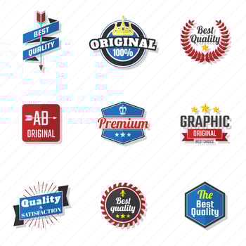 Vintage Retro Vector Logo for banner