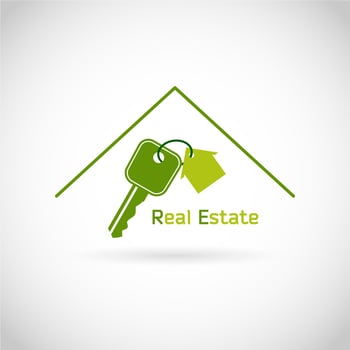 Real estate symbol vector