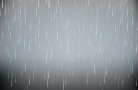 Realistic StormHeavy Rain  vector