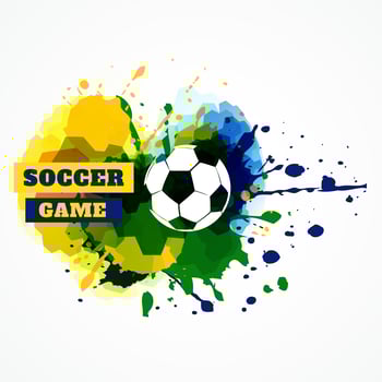 football splash vector