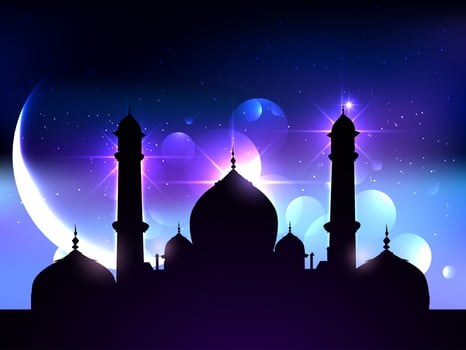 ramadan festival design vector