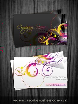 vector business card
