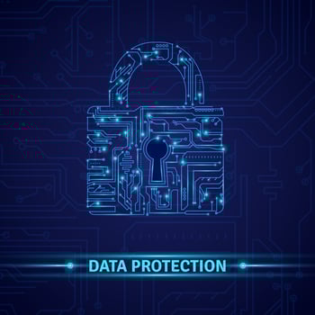 Data Protection Concept vector