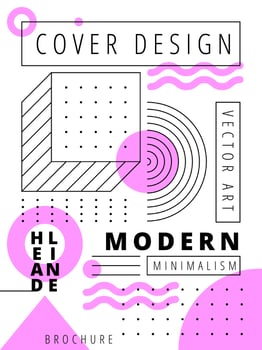 Unique Abstract Poster vector