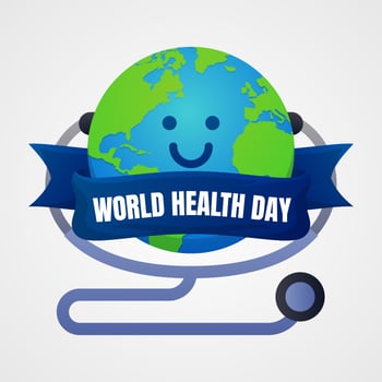 world health day vector