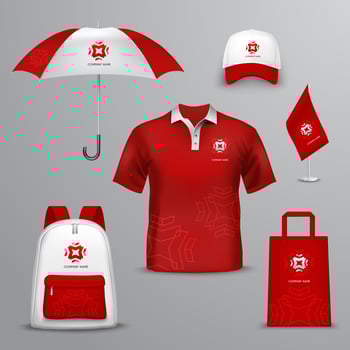 Promotional ouvenirs  forompany vector