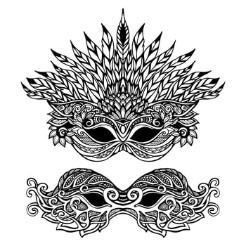 Decorative Carnival Mask vector