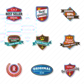 Vintage Retro Vector Logo for banner