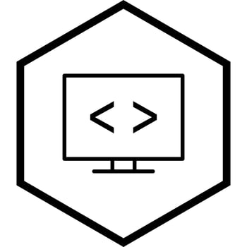 Code optimization Icon Design vector