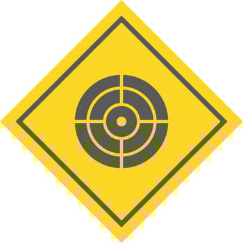 Target Icon Design vector