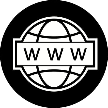 Web Search Icon Design vector