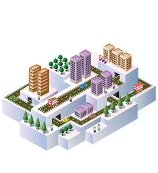 Town vector