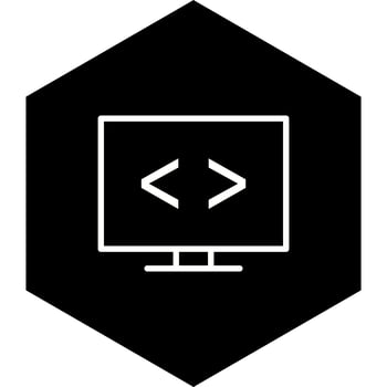 Code optimization Icon Design vector
