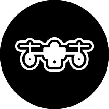 Drone Icon Design vector