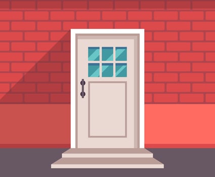 Closed Door vector
