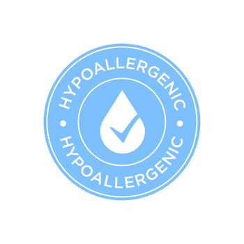 Hypoallergenic  icon vector