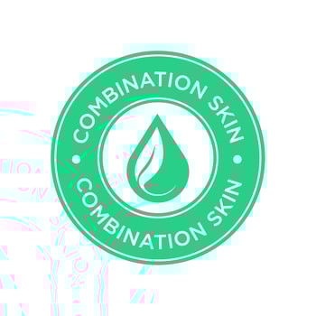 Combination skin icon. vector