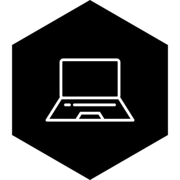 Laptop Icon Design vector