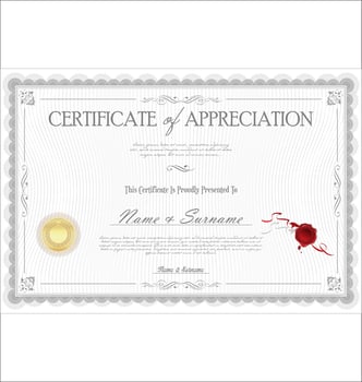 Certificate vector