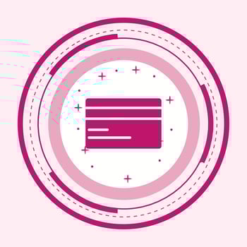 Credit Card Icon Design vector