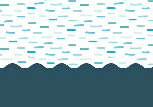 Dashed Waves Background vector