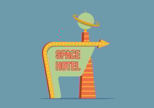 Retro Sign Vector Illustration