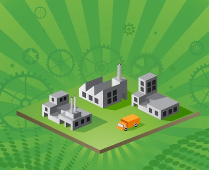 Vector isometric factory
