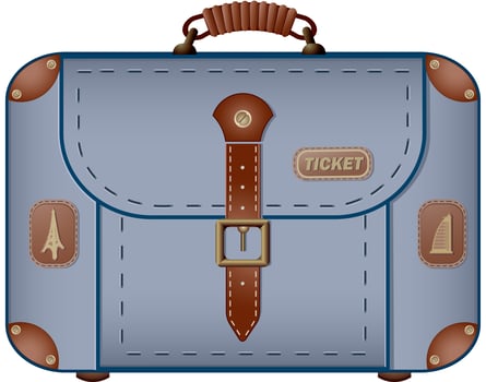 Travel Bag for travel and business trips  vector