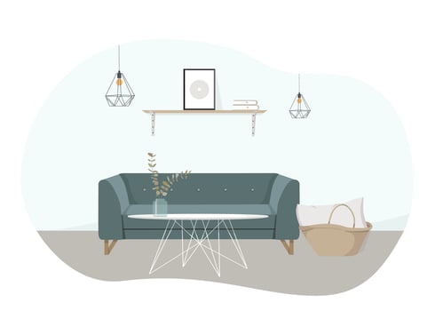 Vector Livingroom Illustration