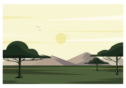 Vector Landscape illustration